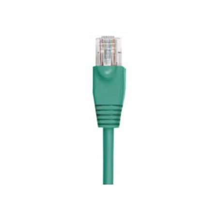 Cat. 6 netværkskabel, RJ45, UTP - uskærmet og med lige ledere, AWG24, grøn, 10m