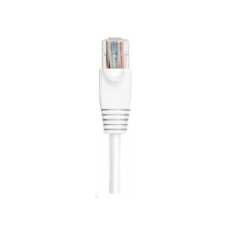 Cat. 6 netværkskabel, RJ45, UTP - uskærmet og med lige ledere, AWG24, hvid, 5,0m