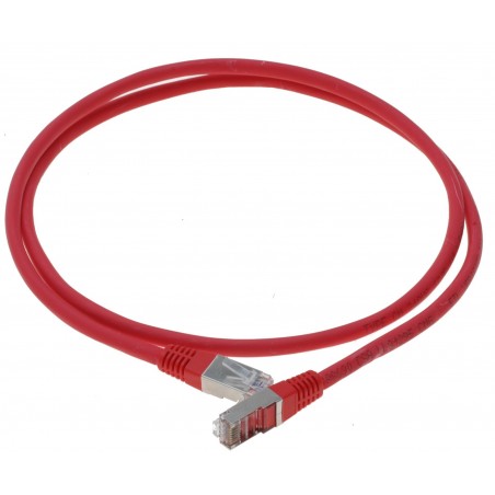Cat. 6 netværkskabel, RJ45, STP, AWG28, rød, 3,0mforSTP