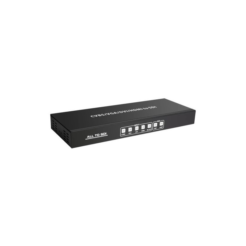 Convert from Composite Video (BNC), VGA, DVI and HDMI to HD-SDI, 3G-SDI