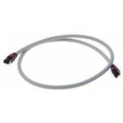 Cat. 8 netværkskabel, RJ45, S/FTP - PiMF, LSZH, 25/40G Base-T, 2000 MHz, grå, 20m
