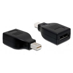 Displayport female adapter for mini displayport male - Displayport / mini displayport converter