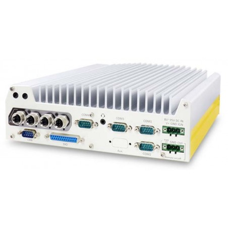 Embedded Blæserløs PC CAN bus interface RAID 0/1 POE Intel Gen 8/9 til Bil- og tog brug E-MARK og EN 50155 godkendelse