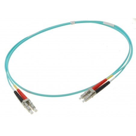 Fiberkabel, Multi mode, 150m, LC-LC, 50/125my, OM3, LSZH, duplex