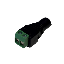 DC jack plug female plug 5.5/2.5mm for screw terminal block