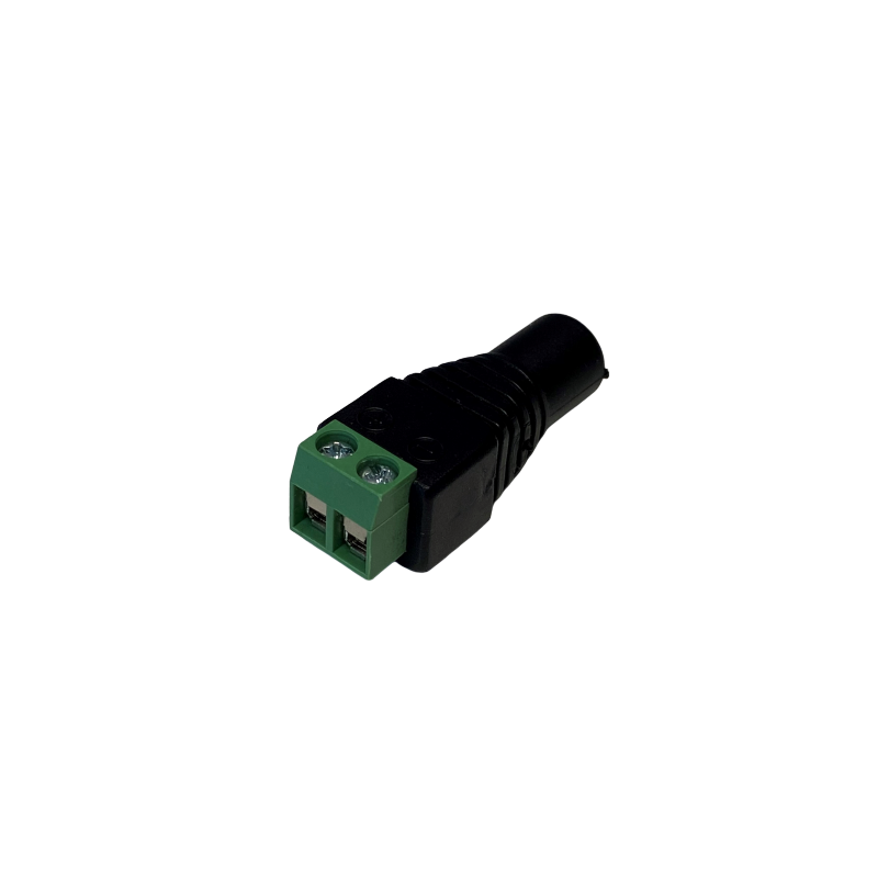 DC jack plug female plug 5.5/2.5mm for screw terminal block