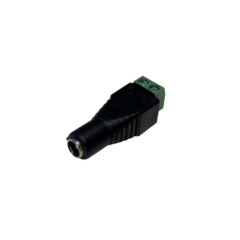 DC jack plug female plug 5.5/2.5mm for screw terminal block
