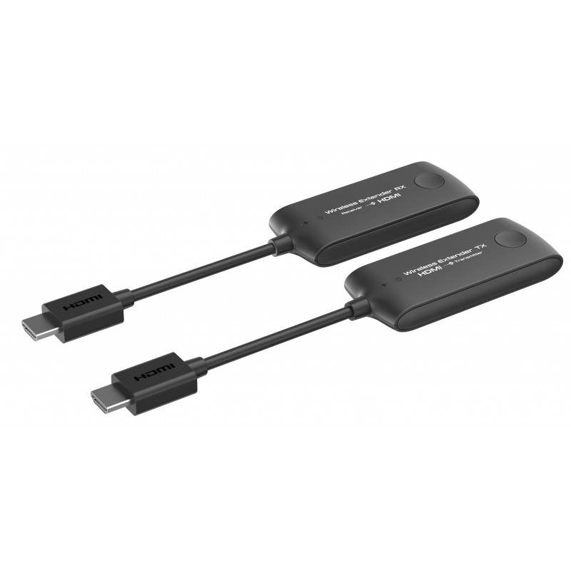 Trådløs / Wireless Mini HDMI Extender / Forlænger, 1080P HD