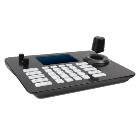 Avanceret IP/PTZ-kameratastatur med 4D-joystickkontrol