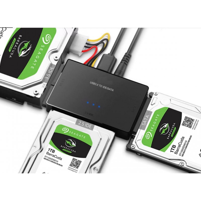 Upgrade Your Hard Drive to USB 3.0 with SATA and IDE to USB Adapter