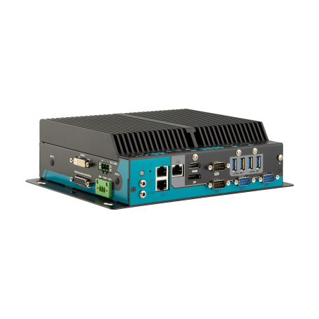 Blæserløs embedded PC i3, DIN-montering, RS232, Dgital IO,