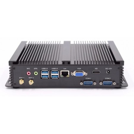 Blæserløs Embedded PC I5 Gen.8: Dual Display, 16 GB RAM, USB 3.0/2.0