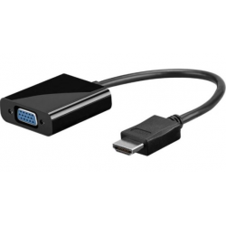 HDMI HD to VGA Adapter converter. HDMI male, 20cm cable, VGA female
