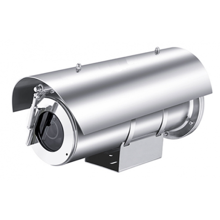 2MP ATEX Zone 1 & 2 IP Bullet Kamera: Stålhus, IP66, vinduesvisker