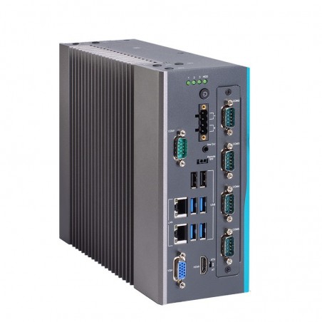 Industriel PC i3, i5,i7 fanless, til DIN skinne montage, VGA, HDMI, Isoleret RS232,422,485