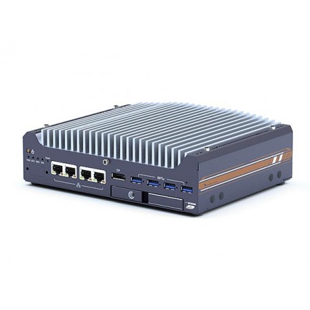 Fanless Industrial Embedded PC, væg/DIN-montering, bred temperatur, stødsikker, i3, i5, i5, i9 12/13/14 gen. Nuvo-9531