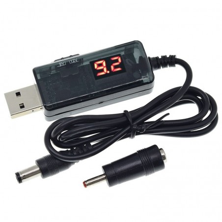 USB Boost DC 5V til 9V/12V Step-up