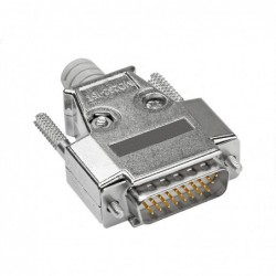 DB26 hanstik | Forgyldt D-SUB-stik | 26 ben