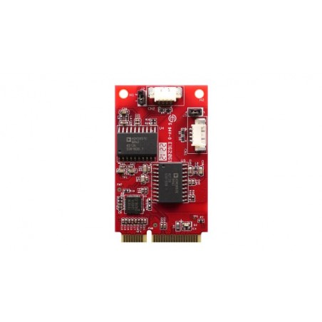 mPCIe Dual Isolated CANbus J: PCI-E 1.1-kompatibel, Linux SocketCAN-understøttelse