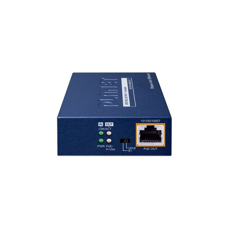 PoE++ Extender | 95W ind og 65W ud | 100M forlænger
