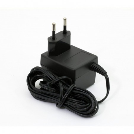 9VAC 400mA AC Output Adapter - 5,5 mm stik, 3,6W, 1,9M kabel