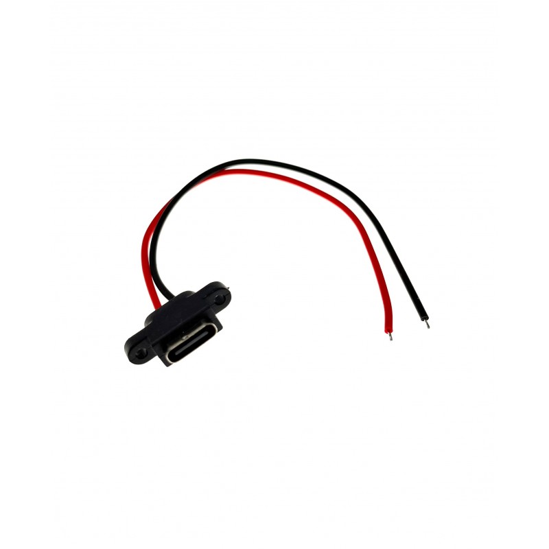 USB-C Female Round Head Connector - Seamless Plug for Enhanced Connectivity