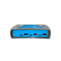 8 Port USB-A, USB-C Device Server TCPI/IP DIN mounting USB over Ethernet HUB Anyplace