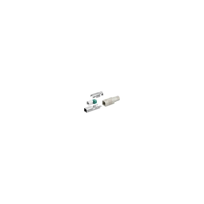 USB 2.0 B han-stik. Loddeterminaler