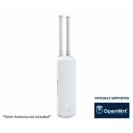Udendørs 1200Mbit Dual Band WiFi Access Point med OpenWRT