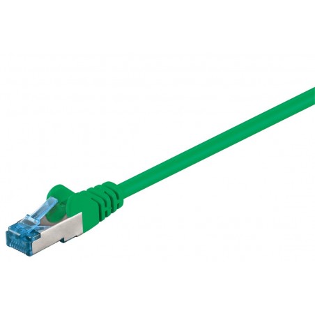 Fire Retardant Cat. 6A RJ45 Network Cable - 5M Green