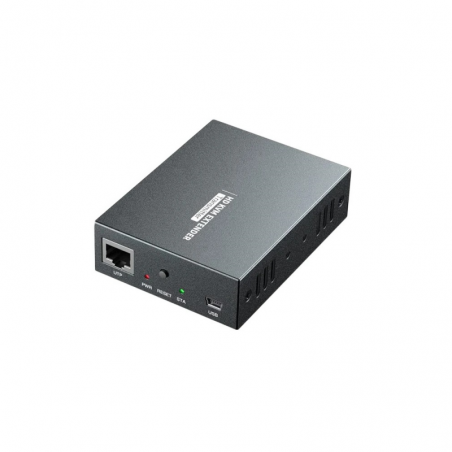 Sender til HDMI KVM extender, 150 meter over Cat 6a RJ45 kabel, over LAN, IR, USB