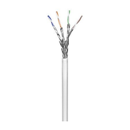 Cat 6, netværkskabel med stiv leder, STP. Sælges i metermål