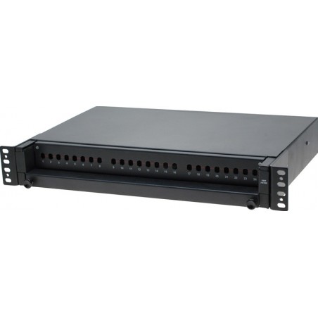 Patchpanel 24 port ST stik SORTforPatch Panel