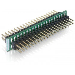 40-pin male / male adapter to 3½ "FLASHIDE for flat cable with female connector