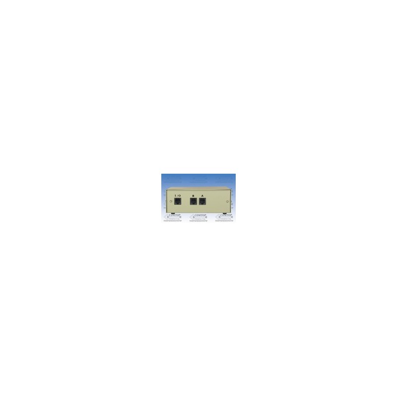Manuel omskifter til RJ45 2 port ethernet