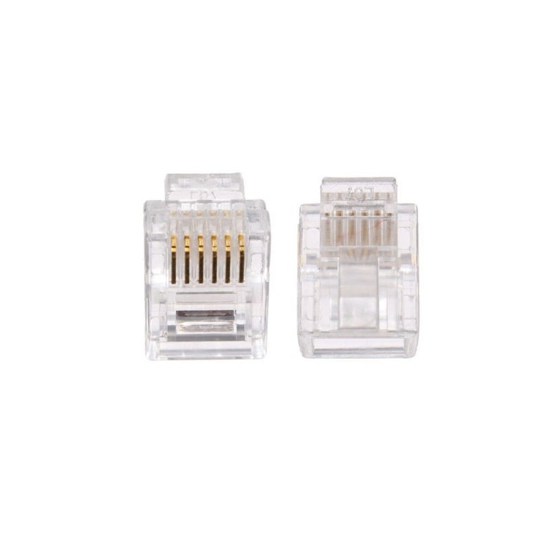 RJ12 modularstik 6P6C