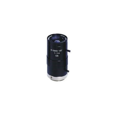 Objektiv 6 - 15mm linse, automatisk blænde, CSA mount