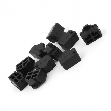 Beskyttelses-prop til RJ45 hun stik. Beskyt RJ45 netværksporten
