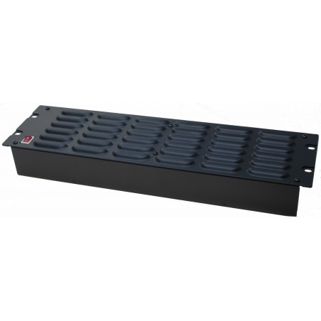 3U fan module for 19" rack. With 3 x 230VAC FAN. Sucks air out