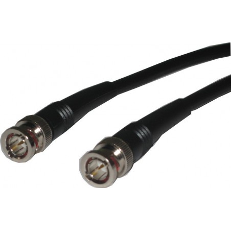 RG62 Coaxial kabel BNC han - han, 93Ω kabel til ARCnet, sort, 5,0mf...